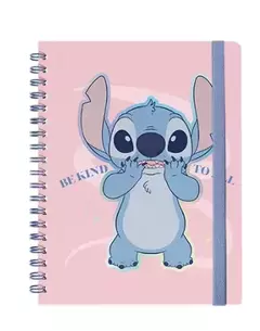 Cuaderno Mooving A5 espiral rayadas stitch