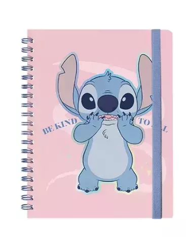 Cuaderno Mooving A5 espiral rayadas stitch