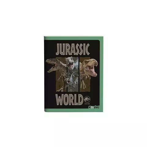 Cuaderno 16 x 21 Mooving tapa flexible 48 hojas rayado Jurassic World