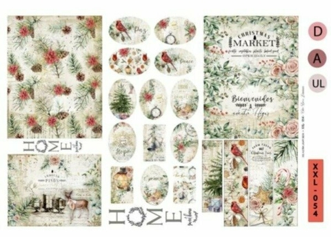 Lamina de Seda - Chic Deco Laminas XXL 054 - comprar online