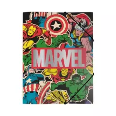Carpeta 3 solapas con elástico Mooving Marvel - comprar online