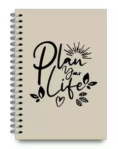 Cuaderno / Libreta A5 bullet paperland journal frases