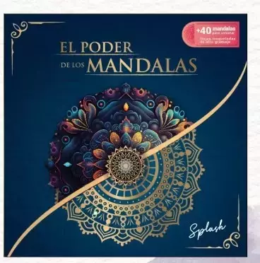 Libro para colorear mandalas la energia de los mandalas 84 pag 90 gramos