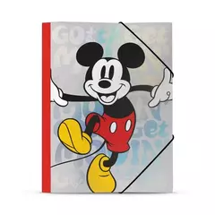 Carpeta 3 solapas con elastico Mooving Mickey (N° 5)