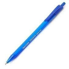 Boligrafo Lapicera Paper Mate retractil 1.0 mm tinta azul kilometrico - comprar online
