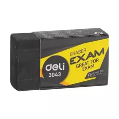 Goma De Borrar Deli Exam Negra