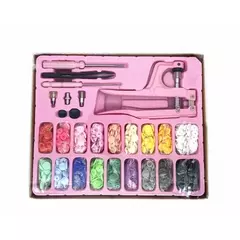 Kit Colocador De Broches Snap A Presión Pinza + 200 Botones - Ibi Craft - comprar online
