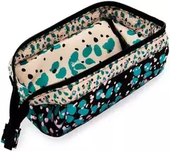 Cartuchera Mooving Dots Negro open en internet