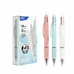 Lapicera - Bolígrafo 0.7 mm Deli 4 en 1