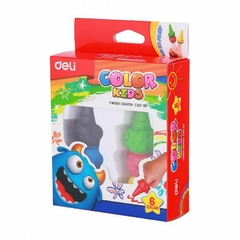 Lapices de Cera - Crayones Kids Colores x 6 Deli