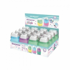 Sacapunta doble + Goma - Duo doble punta KEYROAD Pastel en internet