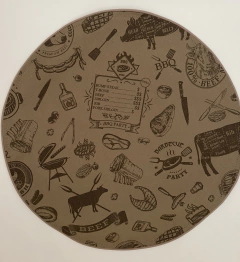 Jogo 4 peças jogo americano na internet