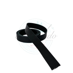 Tira de couro 2cm - PRETA