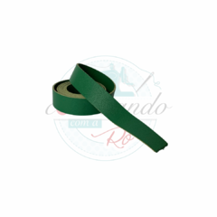 Tira de couro 2cm - VERDE BANDEIRA