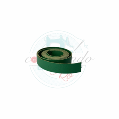 Tira de couro 2cm - VERDE BANDEIRA - comprar online