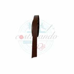 Tira de couro 2cm - MARROM ESCURO na internet