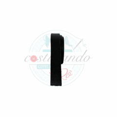 Tira de couro 2cm - PRETA - comprar online