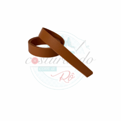 Tira de couro 2cm - CARAMELO