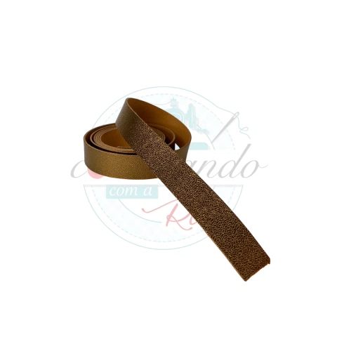 Tira de couro 2cm - COBRE