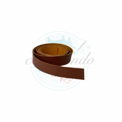 Tira de couro 2cm - MARROM CLARO - comprar online