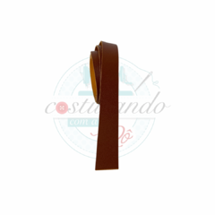 Tira de couro 2cm - MARROM CLARO na internet