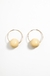 o GOLDFILLED WOOD HOOPS