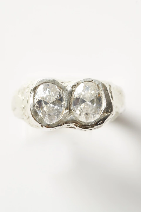 ANILLO SHINY BEE PLATA - comprar online