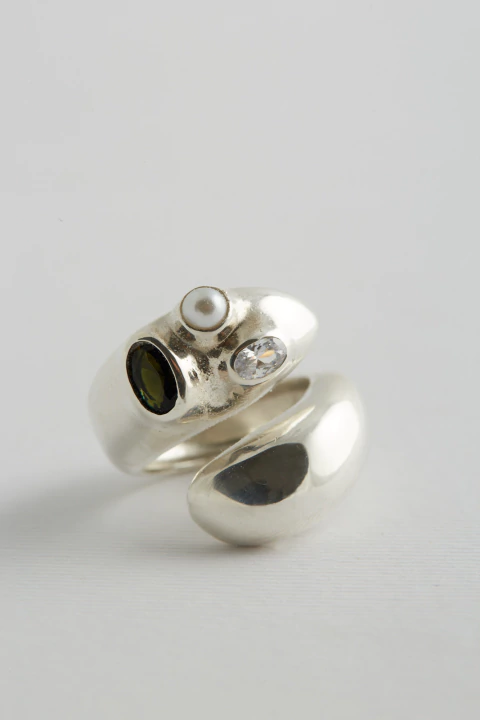 ANILLO BONNER MUTATION PLATA