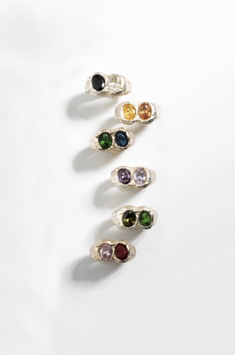 o BEE RINGS PLATA - buy online