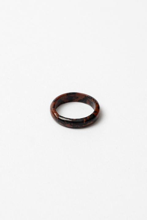 o ANILLO MINERAL JASPE SARDO