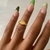 o GOLD BROOKLYN SIGNET - goldbasics