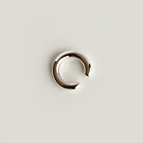 EAR CUFF MINIMAL PLATA