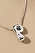 o COLLAR BUBBLE LETTERS SILVER - comprar online