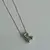 Imagen de o COLLAR BUBBLE LETTERS SILVER