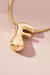 o COLLAR BUBBLE LETTER GOLD - tienda online