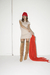 VESTIDO PUNTO MORELY BEIGE