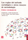 LAS REGLAS DEL METODO SOCIOLOGICO - comprar online