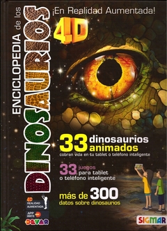 Enciclopedia de dinosaurios 4d - Devar - comprar online