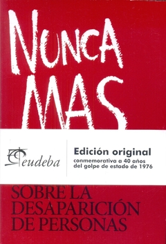 Nunca más - Conadep - Eudeba - tienda online