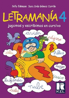 LETRAMANIA 4 JUGAMOS Y ESCRIBIMOS EN CURSIVA - comprar online