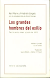 LOS GRANDES HOMBRES DEL EXILIO - MARX - ENGELS - DRONKE - Las cuarenta - comprar online