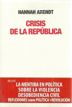 Crisis de la república - comprar online