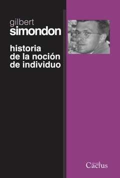 Historia de la nocion de individuo - comprar online