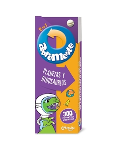 Abremente 2 en 1: Planetas y Dinosaurios - comprar online