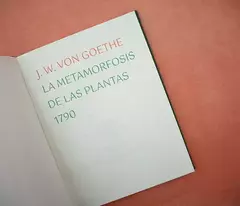 La metamorfosis de las plantas - comprar online