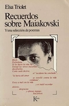 RECUERDOS SOBRE MAIAKOVSKI