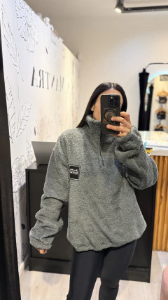 BUZO TEDDY GRIS + CUELLO DE REGALO! - comprar online