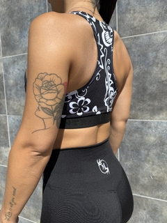 TOP EMA FLOR RELIEVE - tienda online