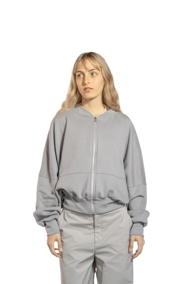 GREY BOMBER thumbnail 2