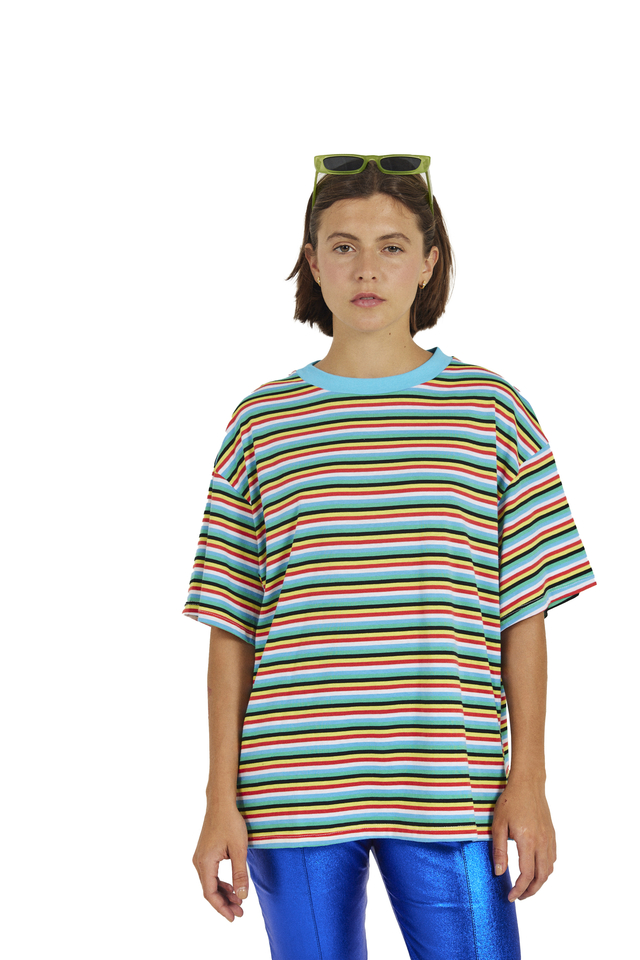 Remera Stripes Mc Verde thumbnail 2